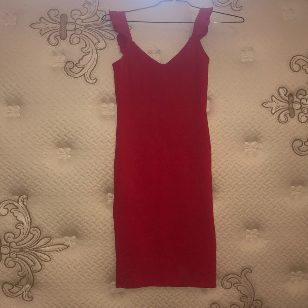 Red dress